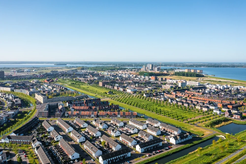 Dit is een foto van het werkgebied in Tilburg waar Vliesbehang Tilburg werkzaam is.